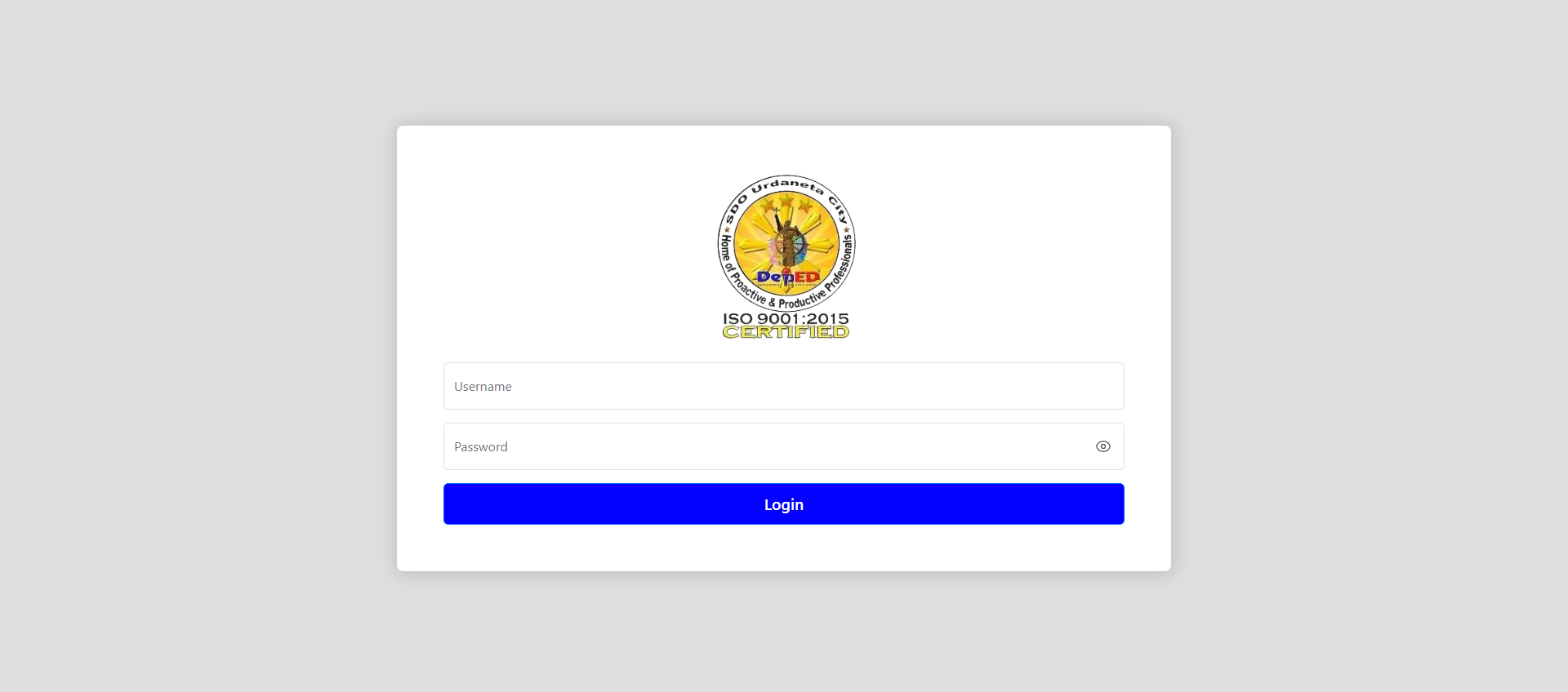 Login Page